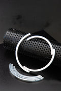 Aluminium Circle Neckpiece - EG426