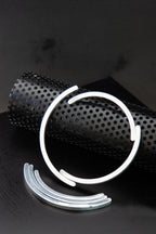 Aluminium Circle Neckpiece - EG426