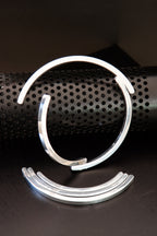 Aluminium Circle Neckpiece - EG426