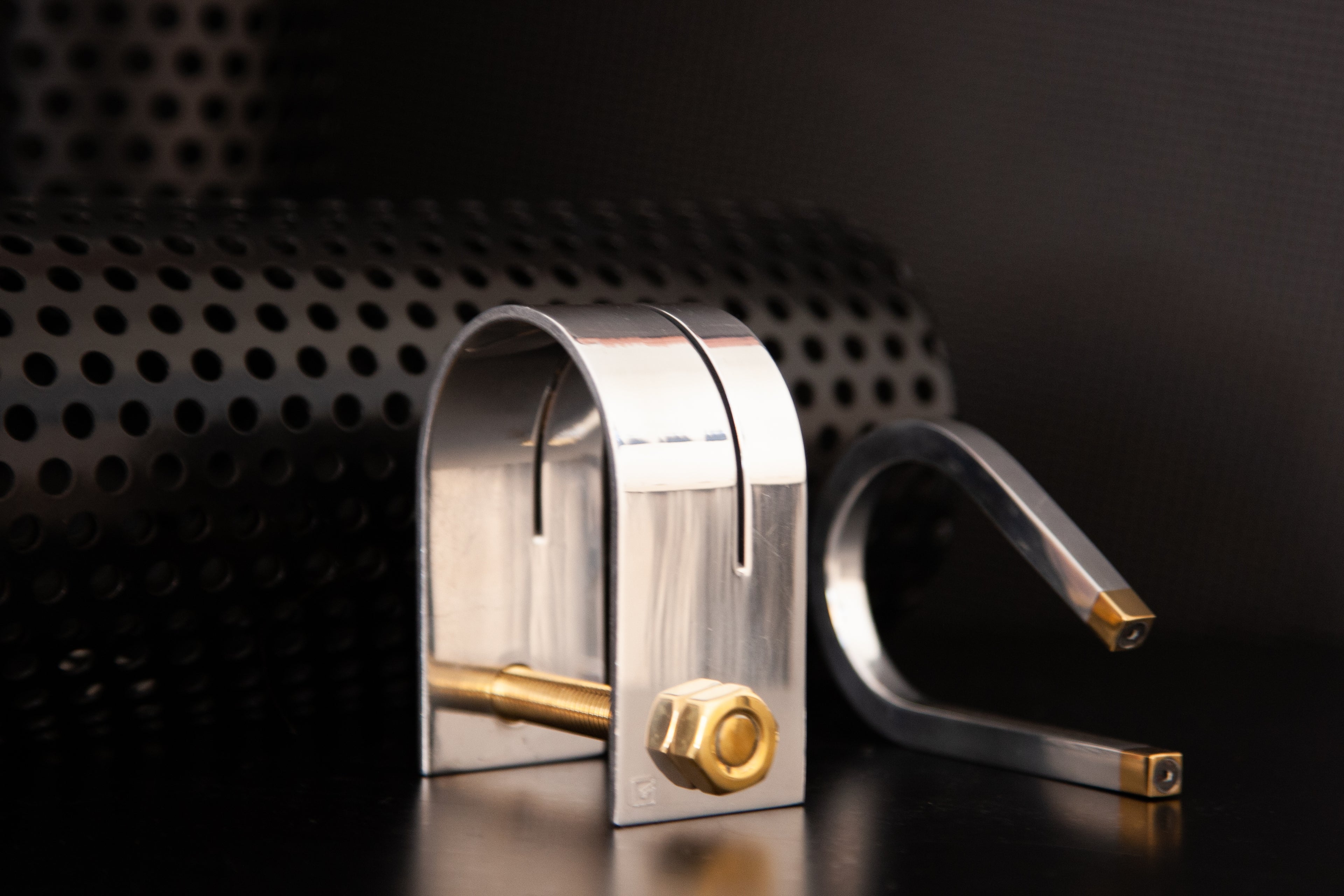 Aluminium and Brass Cuff - EG222