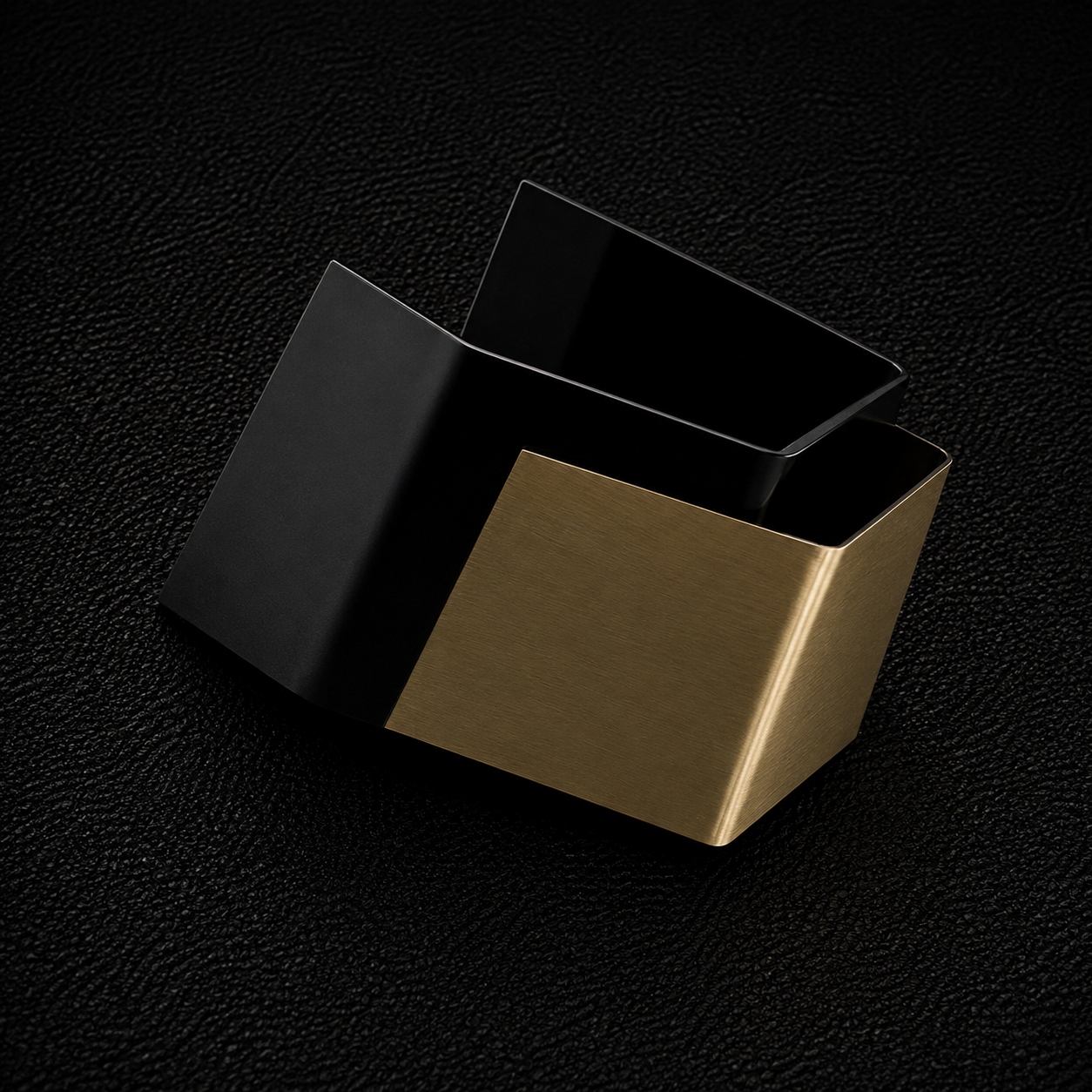 Perspex and Brass Cuff - EG011-PB