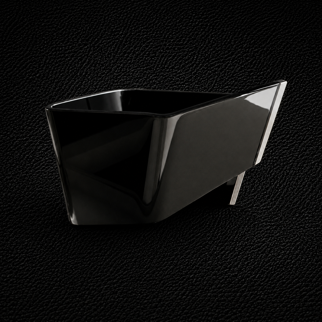 Perspex and Silver Arm Cuff - EG015-PSW