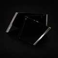 Perspex and Silver Arm Cuff - EG015-PSB