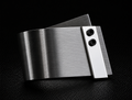 Perspex and Silver Arm Cuff - EG015-PSB
