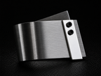 Perspex and Silver Arm Cuff - EG015-PSB