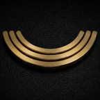 Brass Circle Neckpiece - EG425