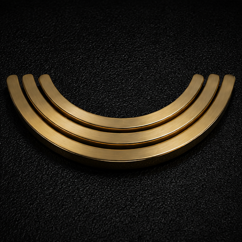 Brass Circle Neckpiece - EG425