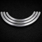 Aluminium Circle Neckpiece - EG426