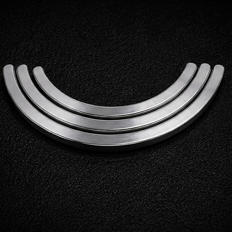 Aluminium Circle Neckpiece - EG426