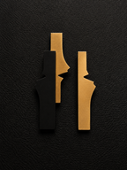 Perspex and Rowmark Ear Pieces - EG406