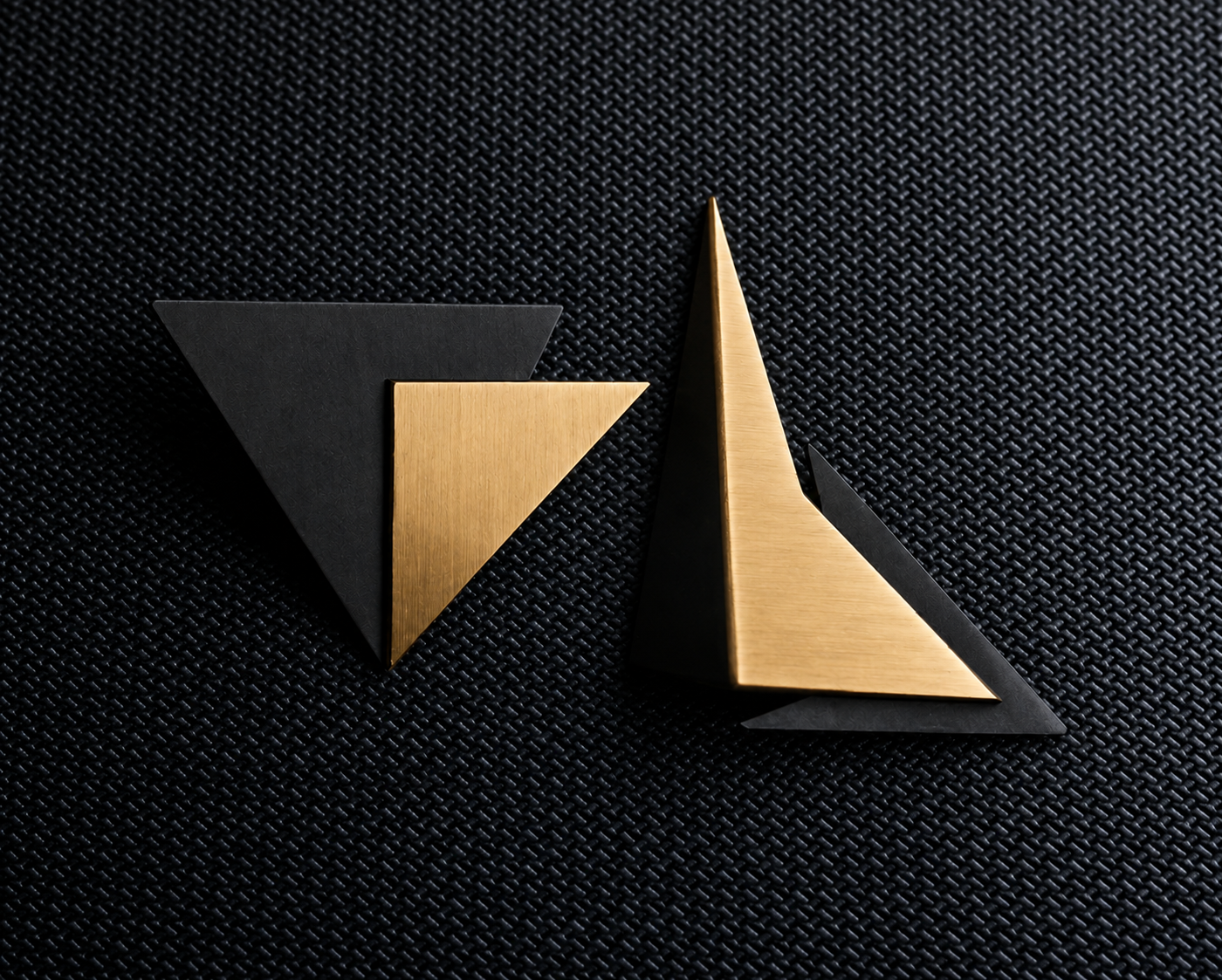 Perspex and Rowmark Ear Piece - EG413