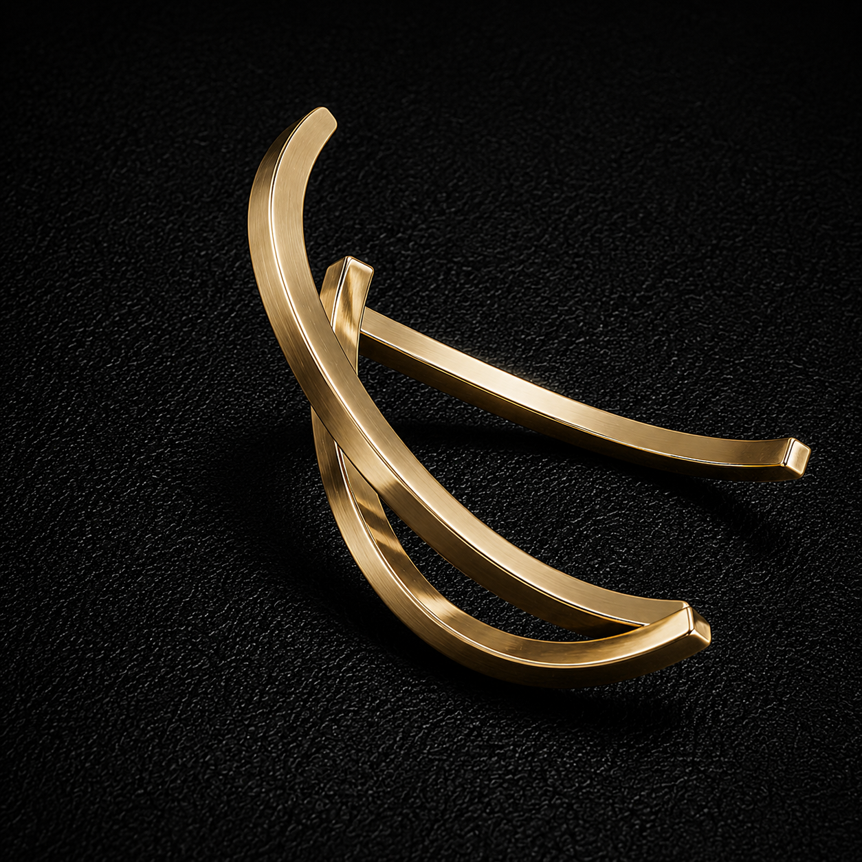 Brass Circle Neckpiece - EG425