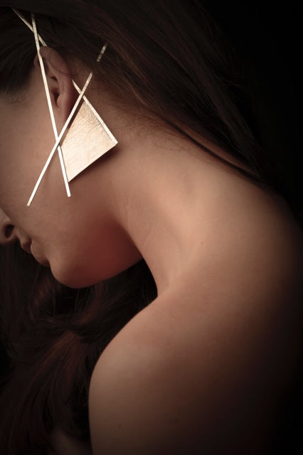 Aluminium and Silver Ear Piece (Single)