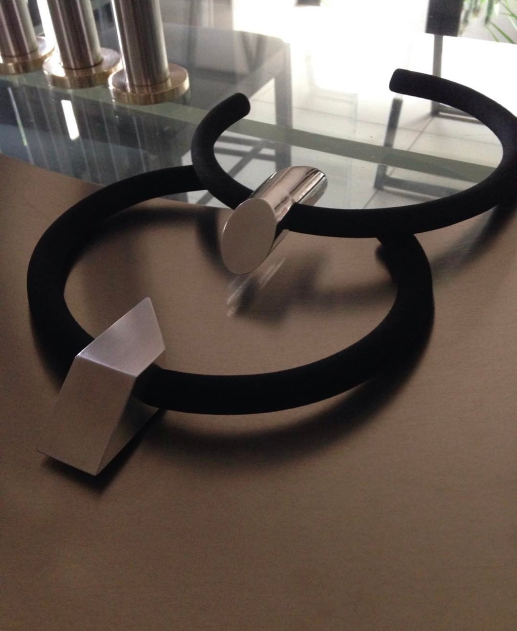 Aluminium and Rubber Neck Piece - EG051-AR