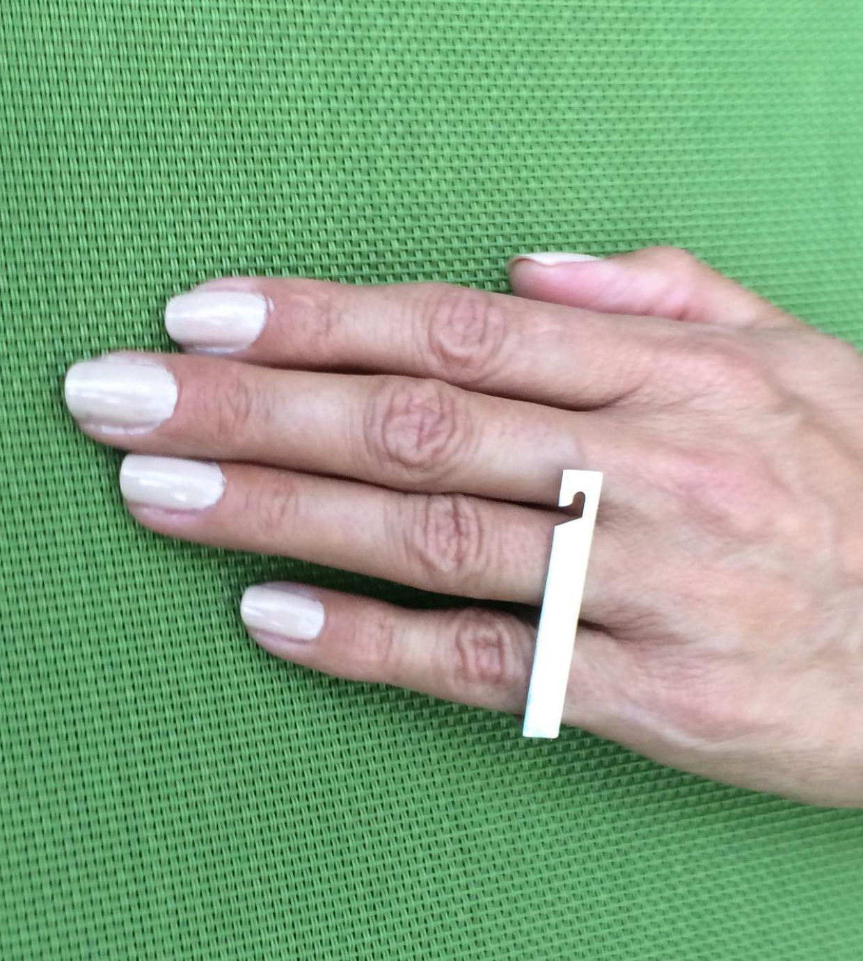 Silver Logo Ring - EG209
