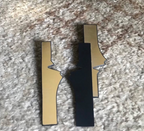 Perspex and Rowmark Ear Pieces - EG406