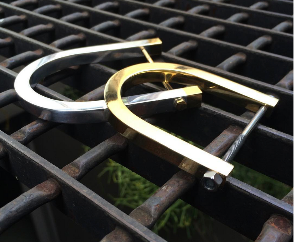 Aluminium and Brass Cuff - EG223