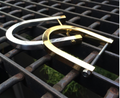 Aluminium and Brass Cuff - EG223