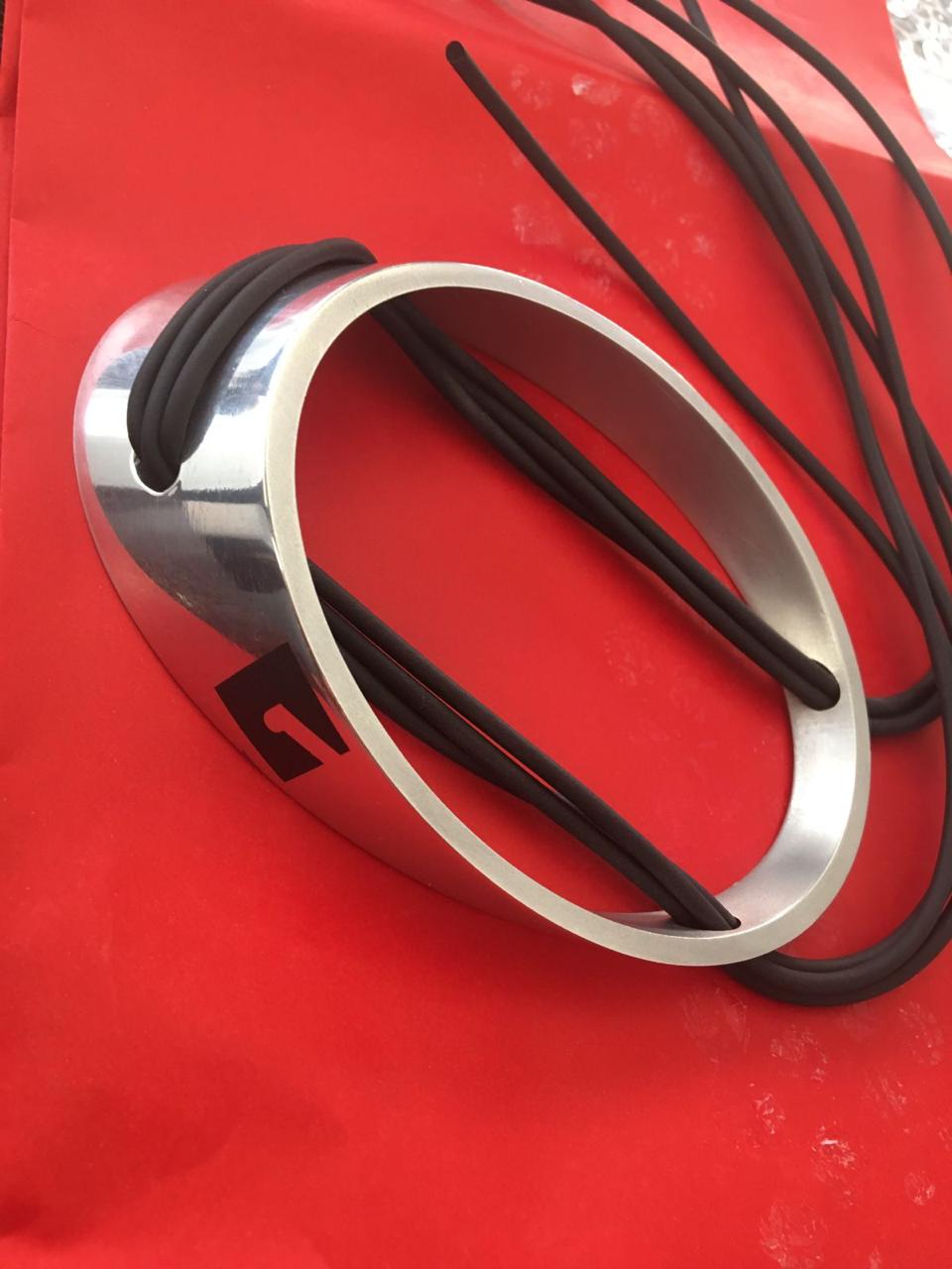 Aluminium and Rubber Cuff/Neck Piece - EG023-AR