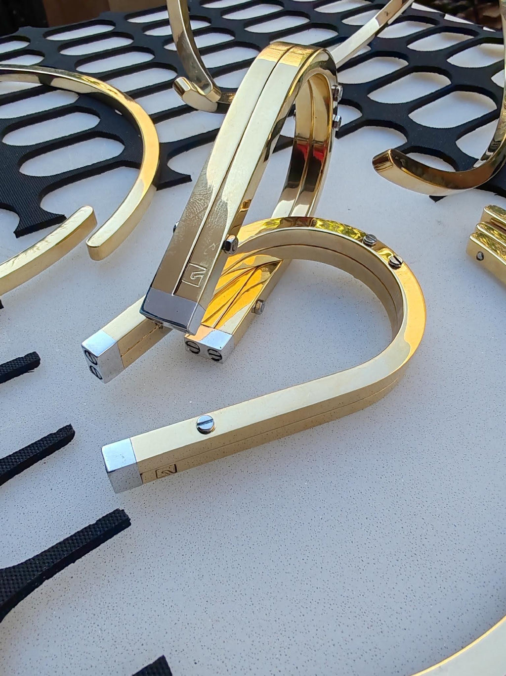 Single Brass Cuff - EG424