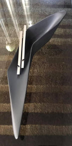 Silver and Perspex Ear Pieces - EG207